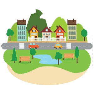 land logo